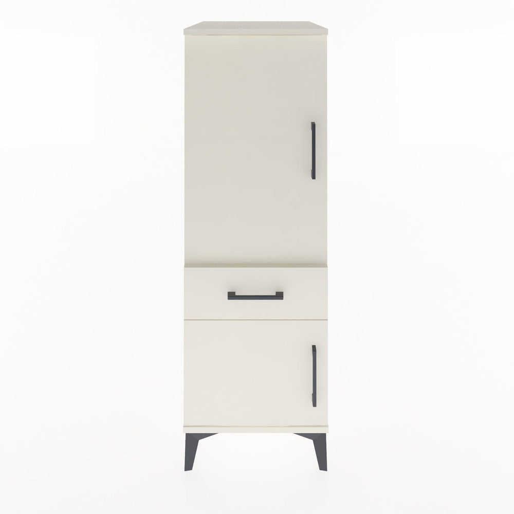 Woodntry Modular Cabinet Moonstone 44x30x122 cm with Doors and Drawers KC44-1