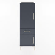 Woodntry Modular Cabinet Anthracite 44x59x122 cm with Doors and Drawers KC133-2
