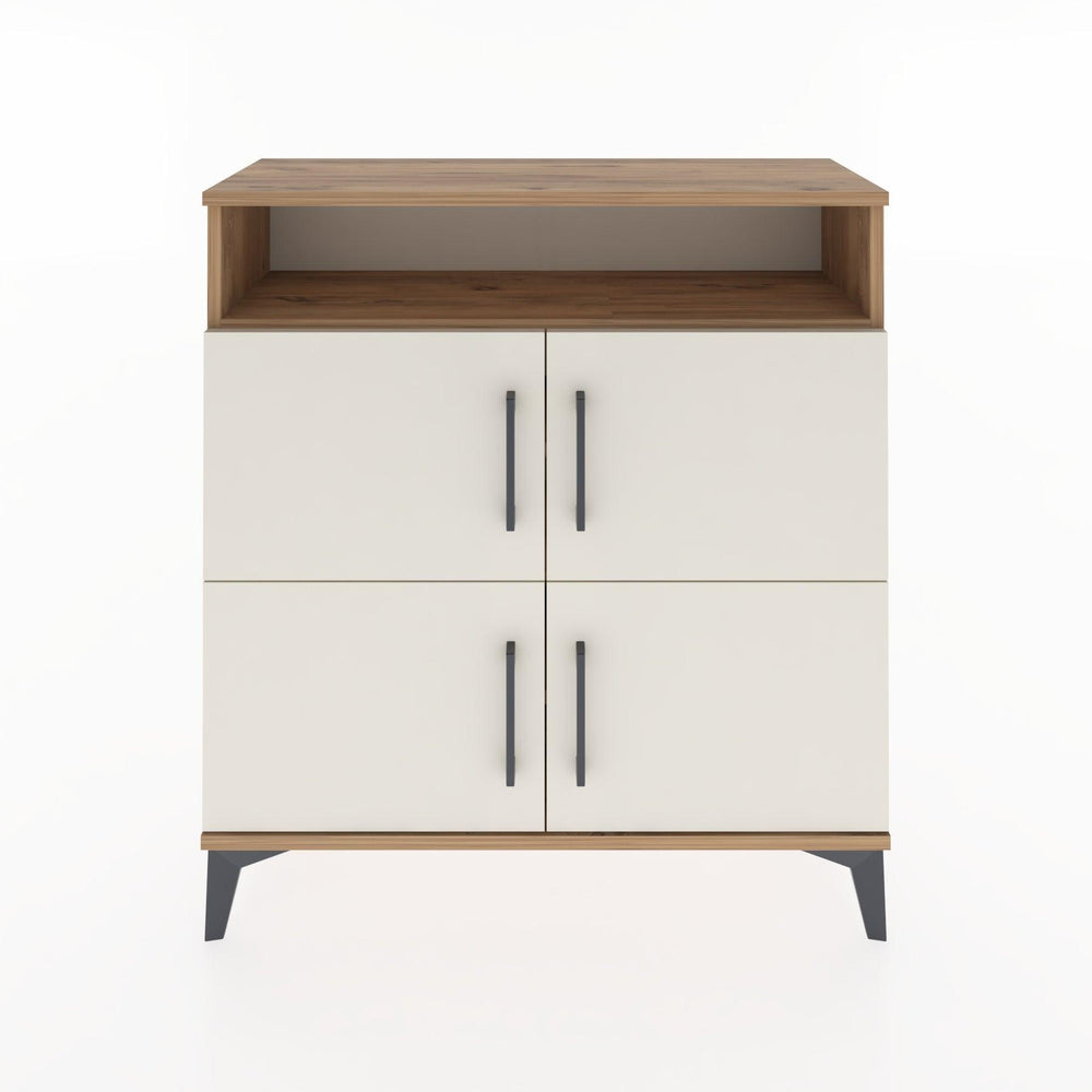 Woodntry Modular Dresser Pine 88x30x84 cm with Cover and Shelf KR44-3