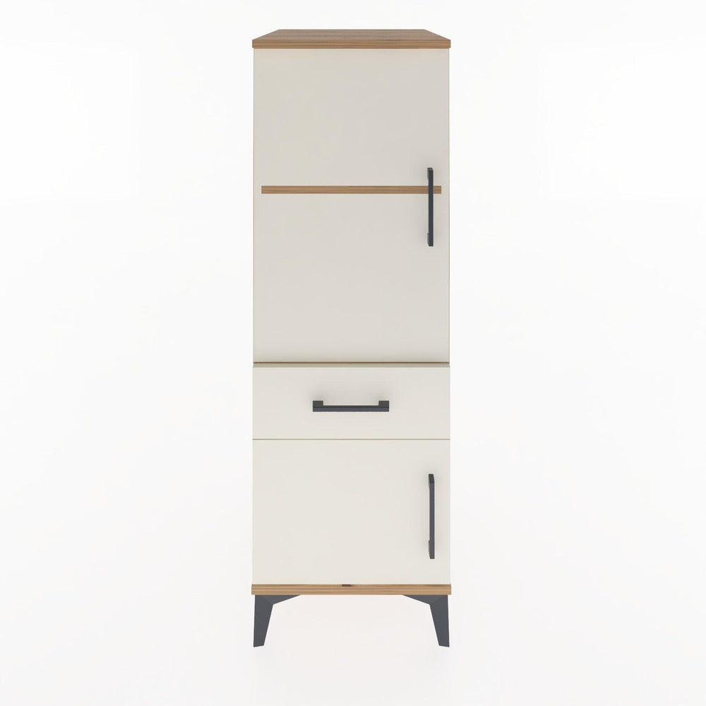 Woodntry Modular Cabinet Pine 44x30x122 cm with Doors and Drawers KC44-3