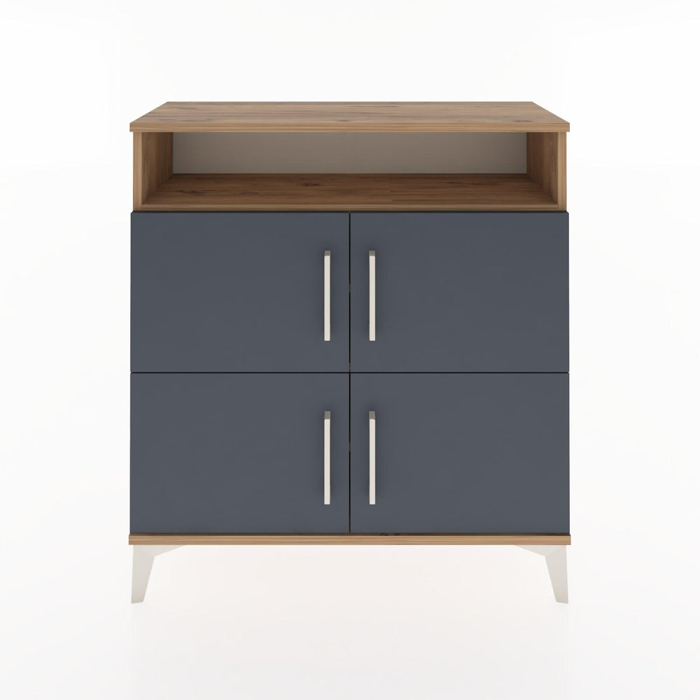 Woodntry Modular Dresser Pine 88x30x84 cm with Cover and Shelf KR44-3