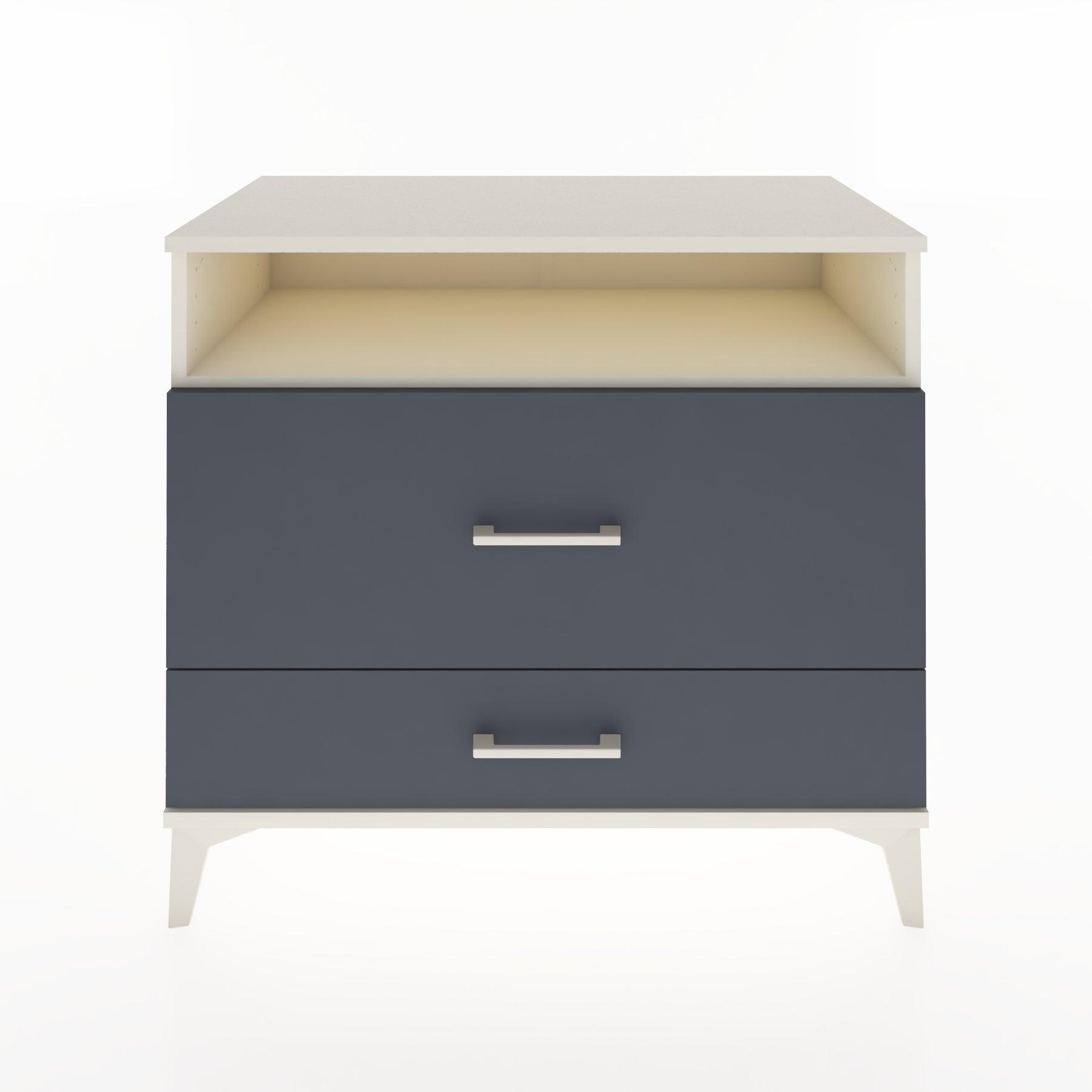 Woodntry Modüler Şifonyer Aytaşı 88x44x68 cm Çekmeceli ve Raflı CR45-1