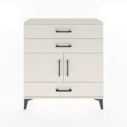 Woodntry Modular Dresser Moonstone 88x30x84 cm with Cover and Drawer KC45-1