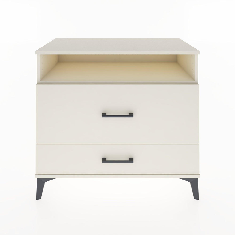 Woodntry Modular Dresser Moonstone 88x44x68 cm with Drawers and Shelves CR45-1