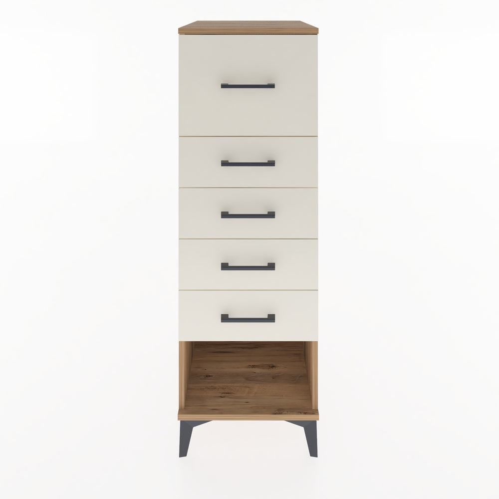 Woodntry Modular Cabinet Pine 44x59x122 cm with Drawers and Shelves CR95-3