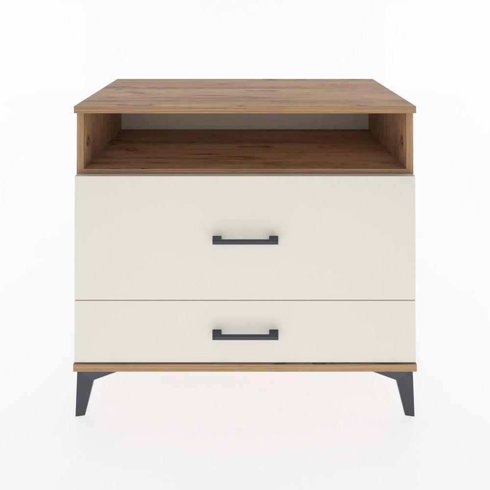 Woodntry Modular Dresser Pine 88x44x68 cm with Drawers and Shelves CR45-3