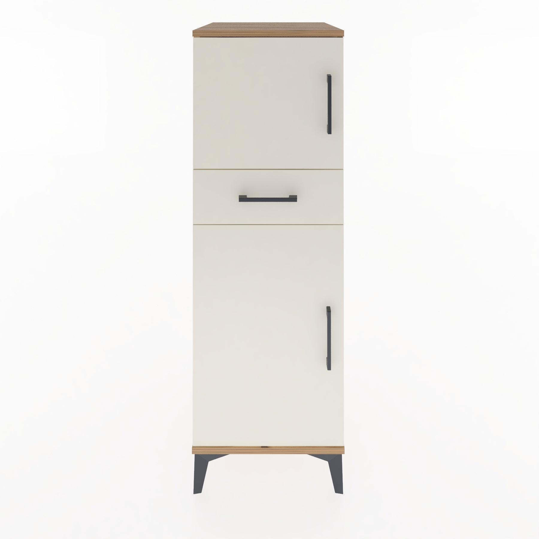 Woodntry Modular Cabinet Pine 44x30x122 cm with Doors and Drawers KC45-3