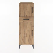 Woodntry Modular Cabinet Pine 44x30x122 cm with Doors and Drawers KC45-3