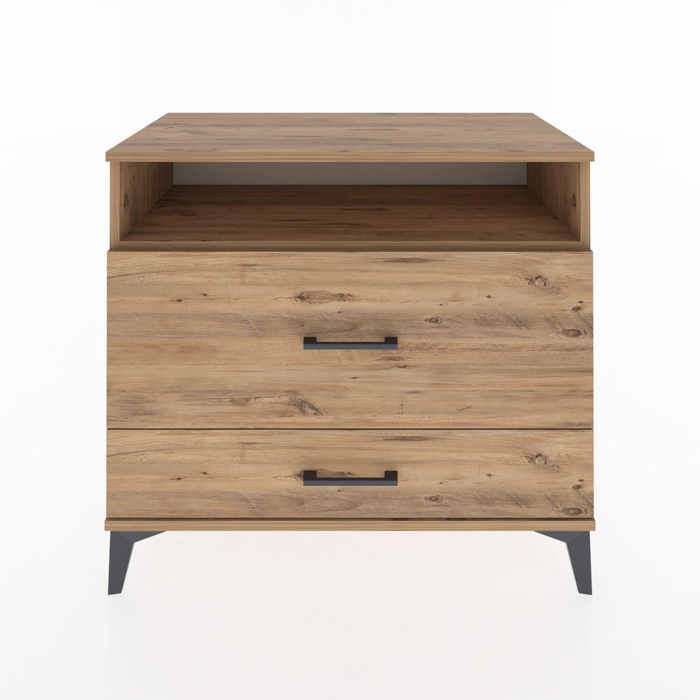 Woodntry Modular Dresser Pine 88x44x68 cm with Drawers and Shelves CR45-3