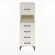 Woodntry Modular Cabinet Moonstone 44x30x122 cm with Drawers and Shelves CR96-1