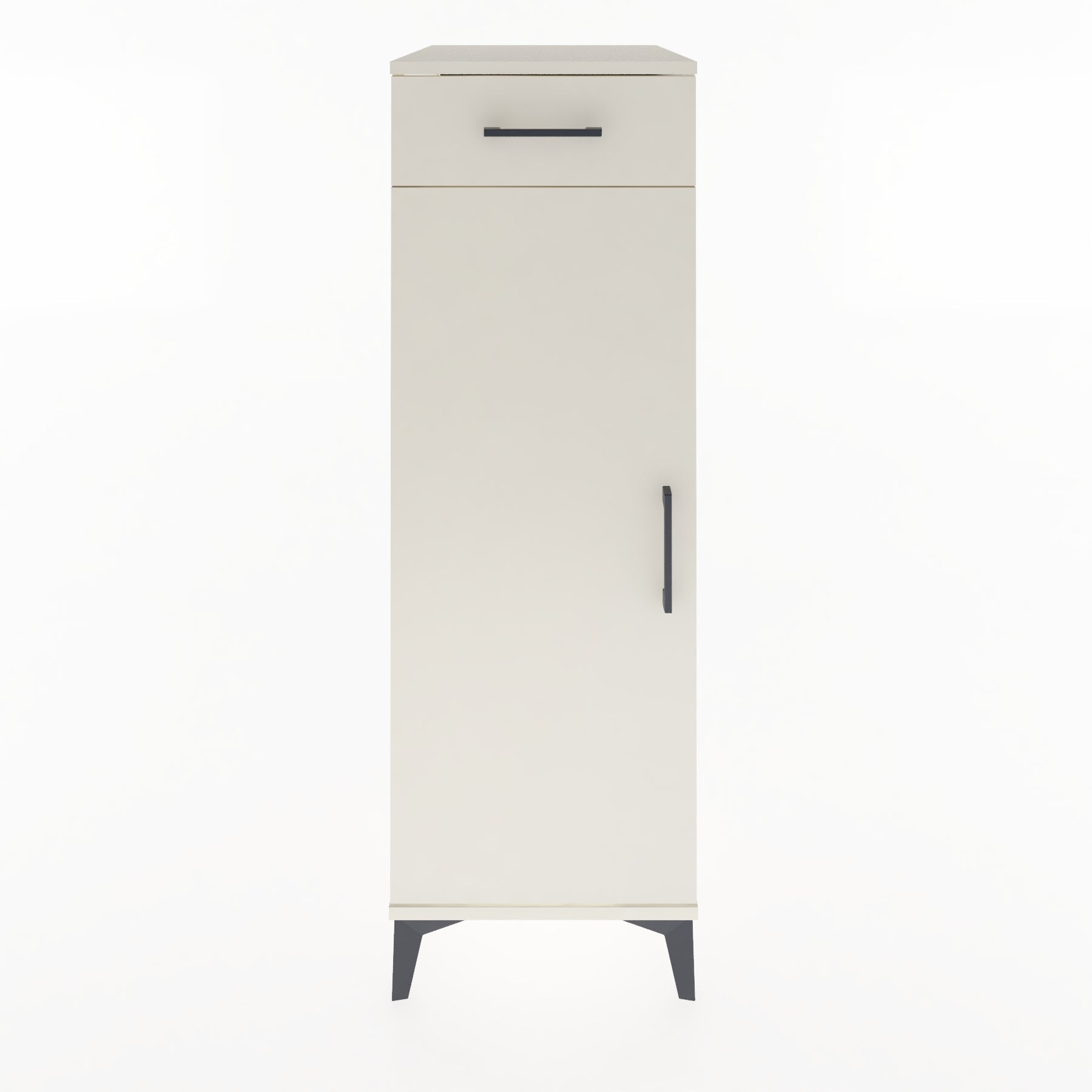 Woodntry Modular Cabinet Moonstone 44x59x122 cm with Doors and Drawers KC46-1