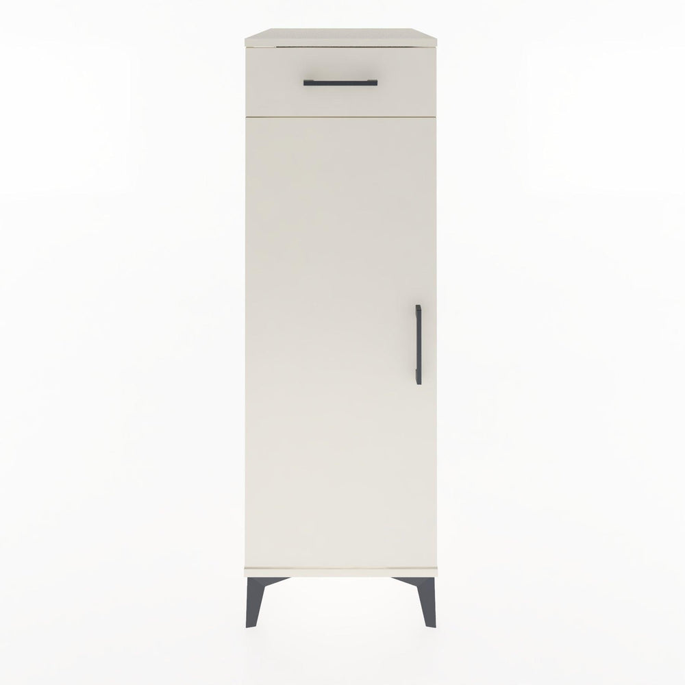 Woodntry Modüler Dolap Aytaşı 44x30x122 cm Kapaklı ve Çekmeceli KC46-1