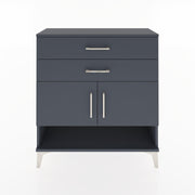 Woodntry Modular Dresser Anthracite 88x30x84 cm Functional F46-2