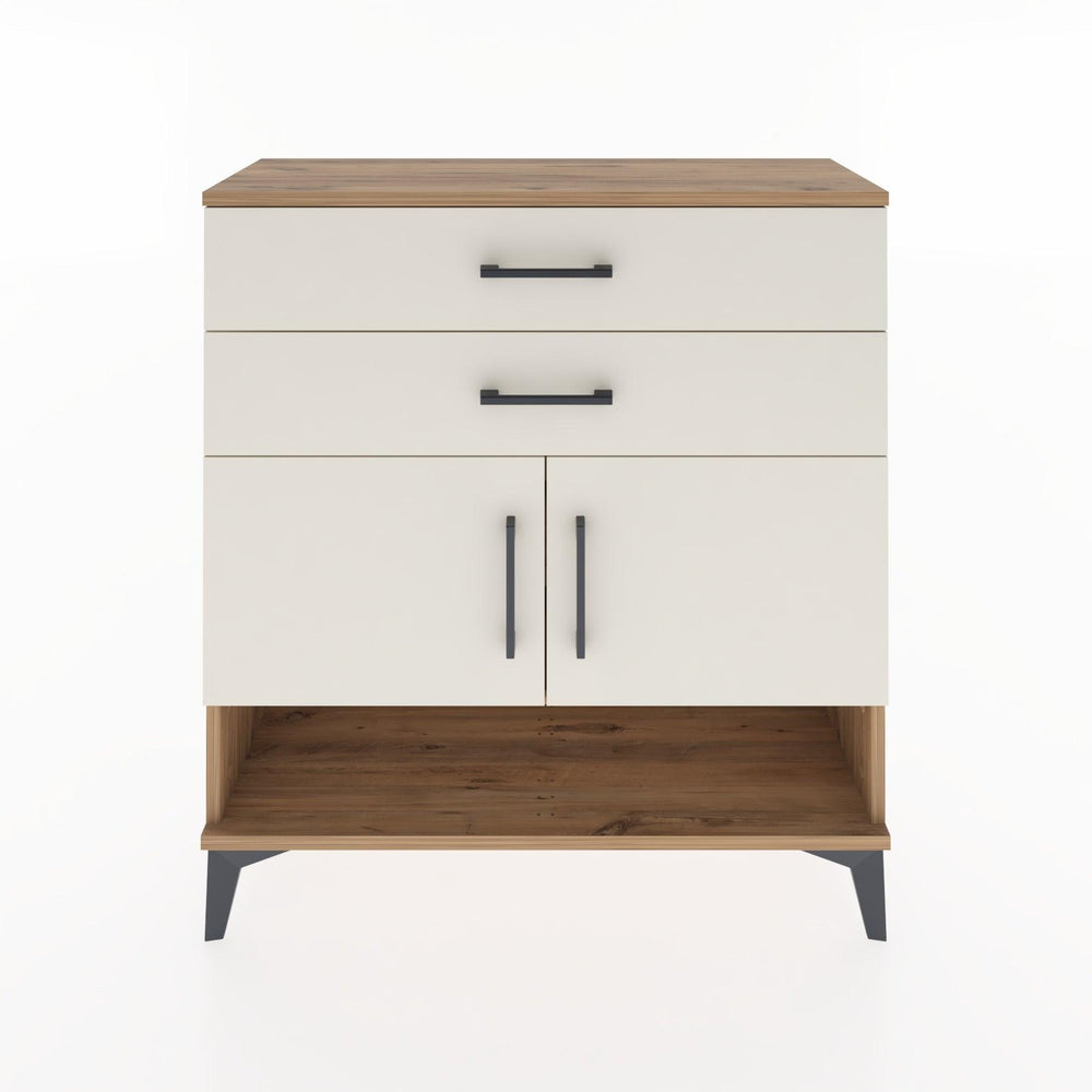 Woodntry Modüler Şifonyer Çam 88x30x84 cm Fonksiyonel F46-3