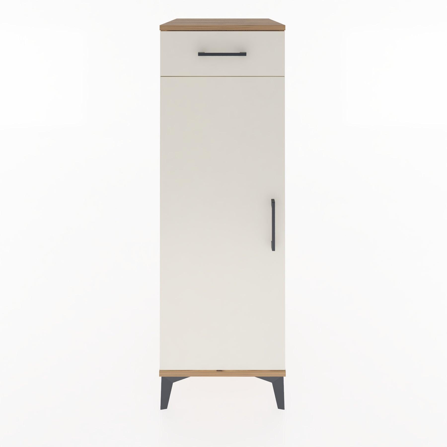 Woodntry Modular Cabinet Pine 44x30x122 cm with Doors and Drawers KC46-3