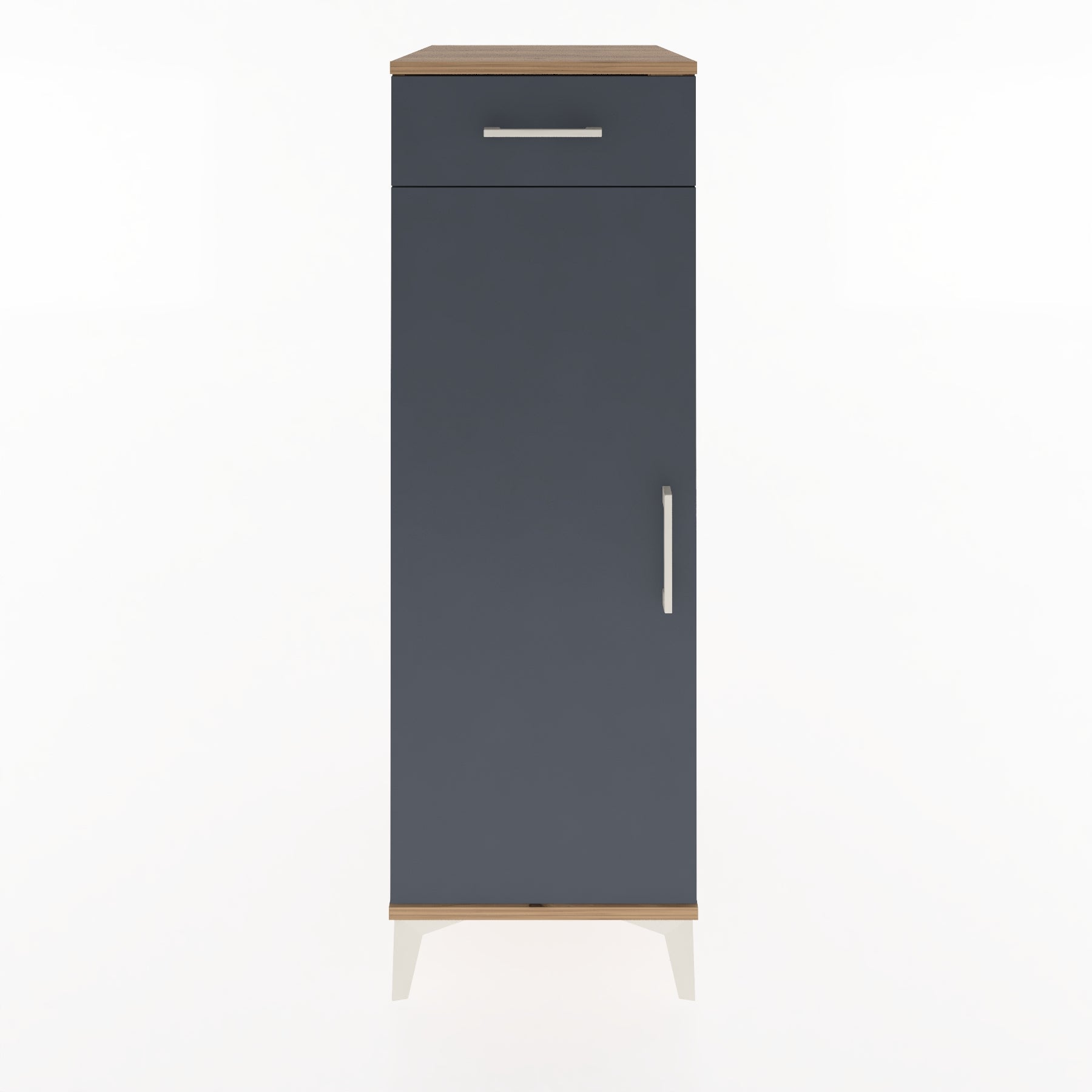 Woodntry Modular Cabinet Pine 44x59x122 cm with Doors and Drawers KC46-3