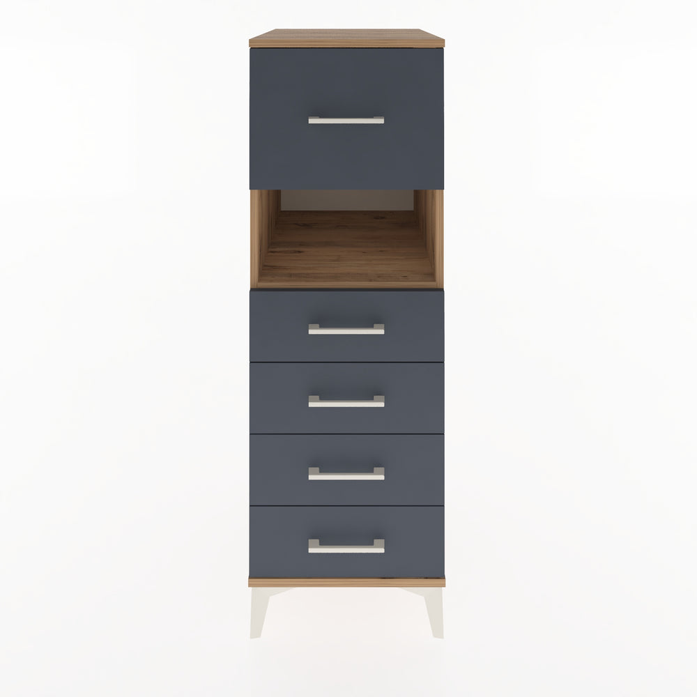 Woodntry Modular Cabinet Pine 44x59x122 cm with Drawers and Shelves CR96-3