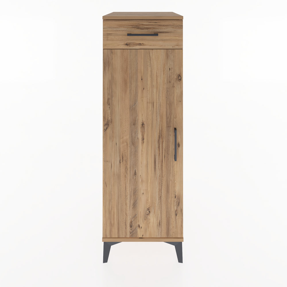 Woodntry Modular Cabinet Pine 44x59x122 cm with Doors and Drawers KC46-3