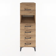 Woodntry Modüler Dolap Çam 44x59x122 cm Çekmeceli ve Raflı CR96-3