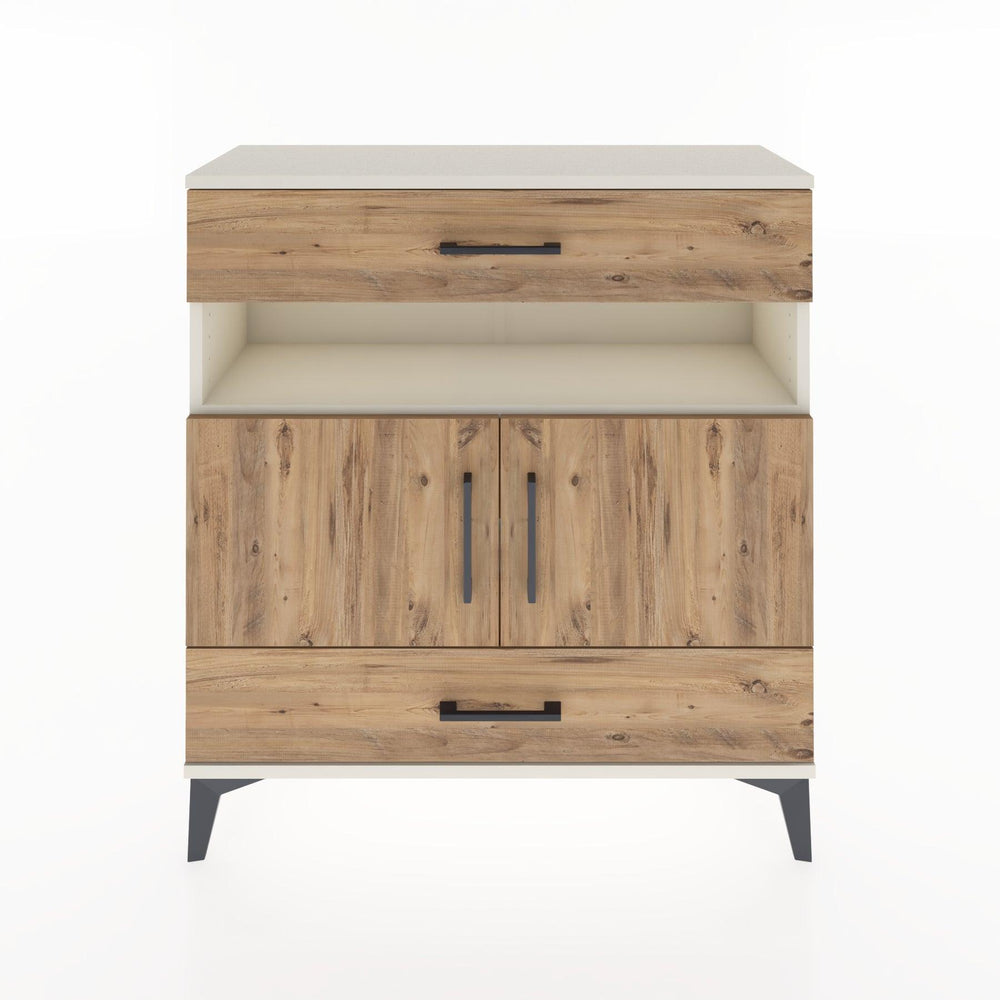 Woodntry Modüler Şifonyer Aytaşı 88x30x84 cm Fonksiyonel F47-1