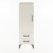 Woodntry Modular Cabinet Moonstone 44x59x122 cm with Doors and Drawers KC47-1