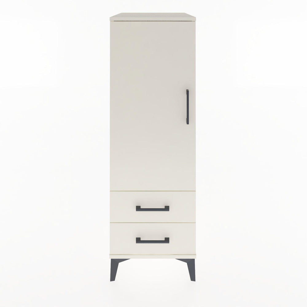 Woodntry Modüler Dolap Aytaşı 44x30x122 cm Kapaklı ve Çekmeceli KC47-1