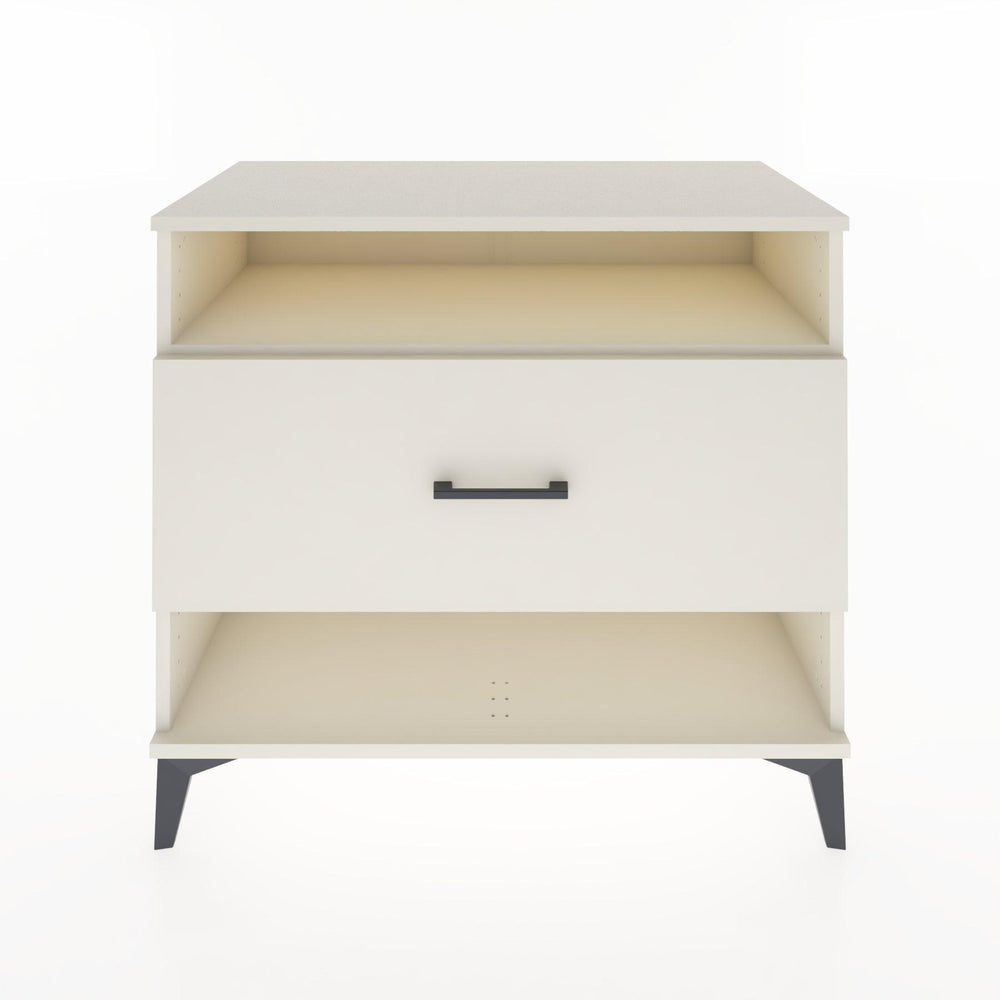 Woodntry Modular Dresser Moonstone 88x44x68 cm with Drawers and Shelves CR47-1