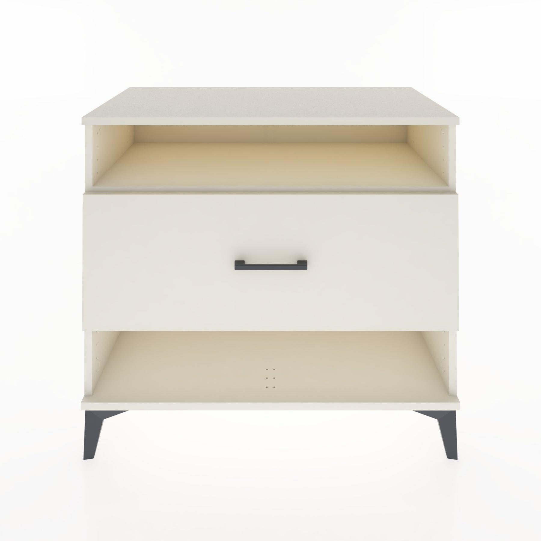 Woodntry Modüler Şifonyer Aytaşı 88x44x68 cm Çekmeceli ve Raflı CR47-1