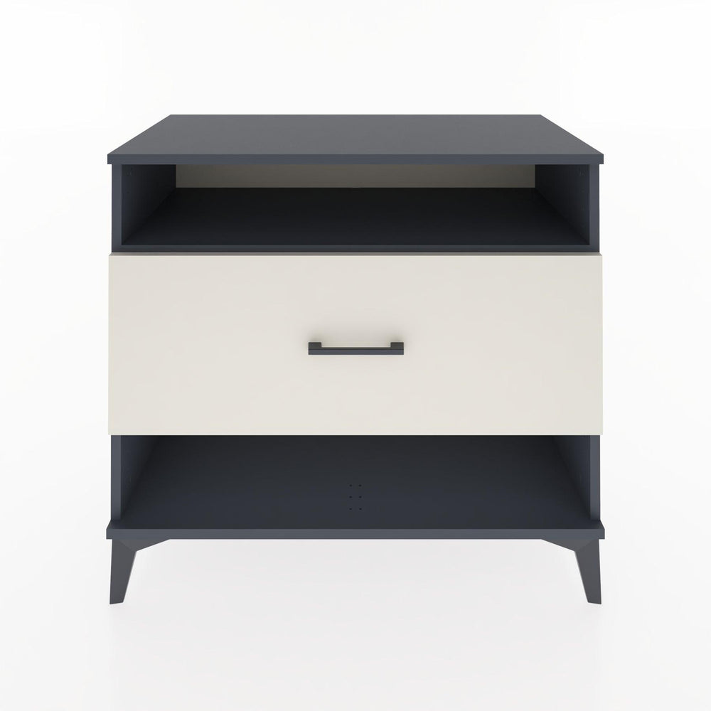 Woodntry Modular Dresser Anthracite 88x44x68 cm with Drawers and Shelves CR47-2