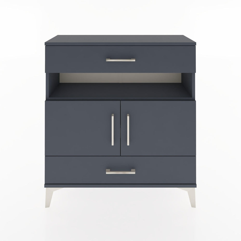 Woodntry Modular Dresser Anthracite 88x30x84 cm Functional F47-2