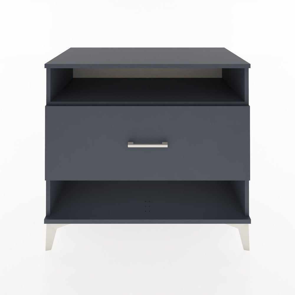 Woodntry Modular Dresser Anthracite 88x44x68 cm with Drawers and Shelves CR47-2