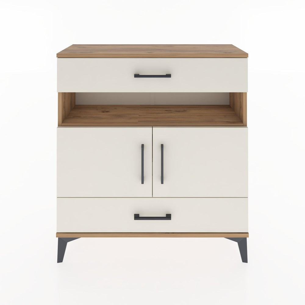 Woodntry Modüler Şifonyer Çam 88x30x84 cm Fonksiyonel F47-3