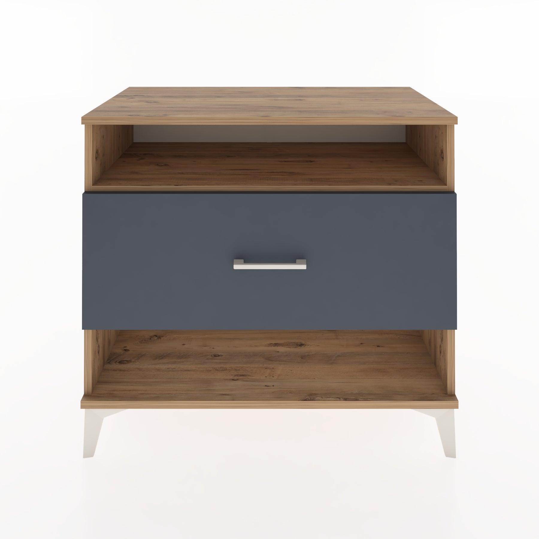 Woodntry Modüler Şifonyer Çam 88x44x68 cm Çekmeceli ve Raflı CR47-3