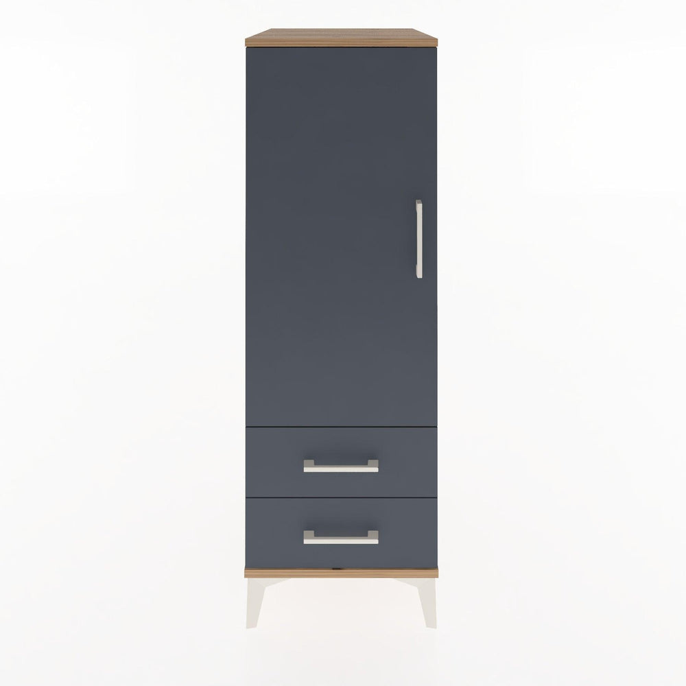 Woodntry Modular Cabinet Pine 44x30x122 cm with Doors and Drawers KC47-3