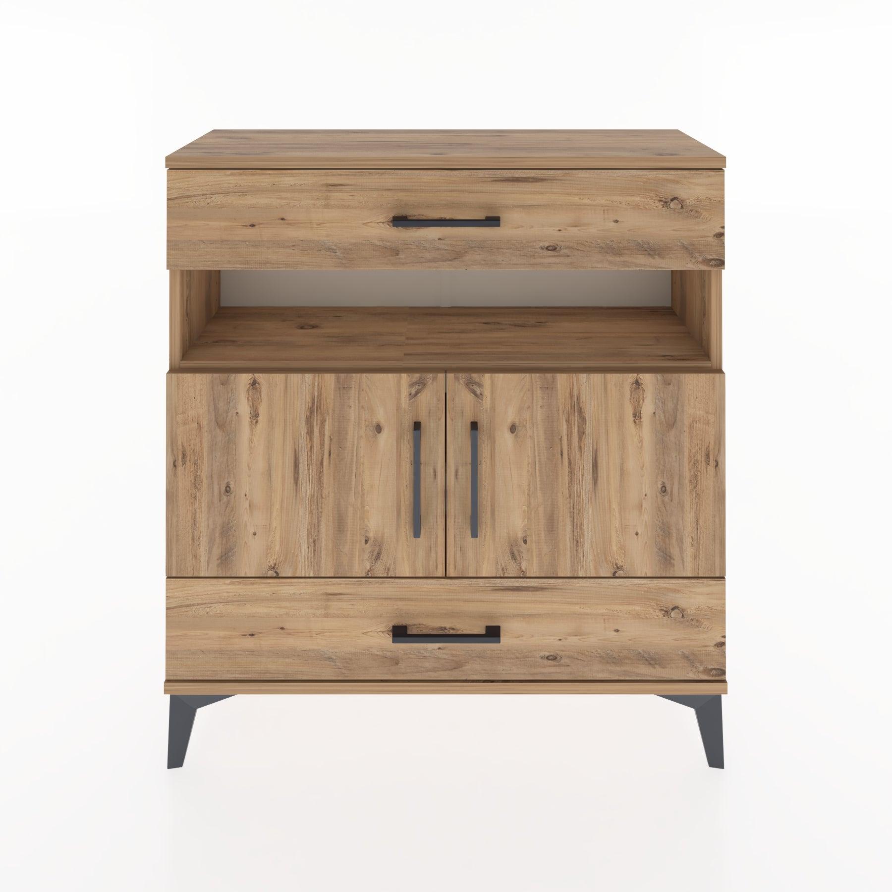 Woodntry Modular Dresser Pine 88x30x84 cm Functional F47-3
