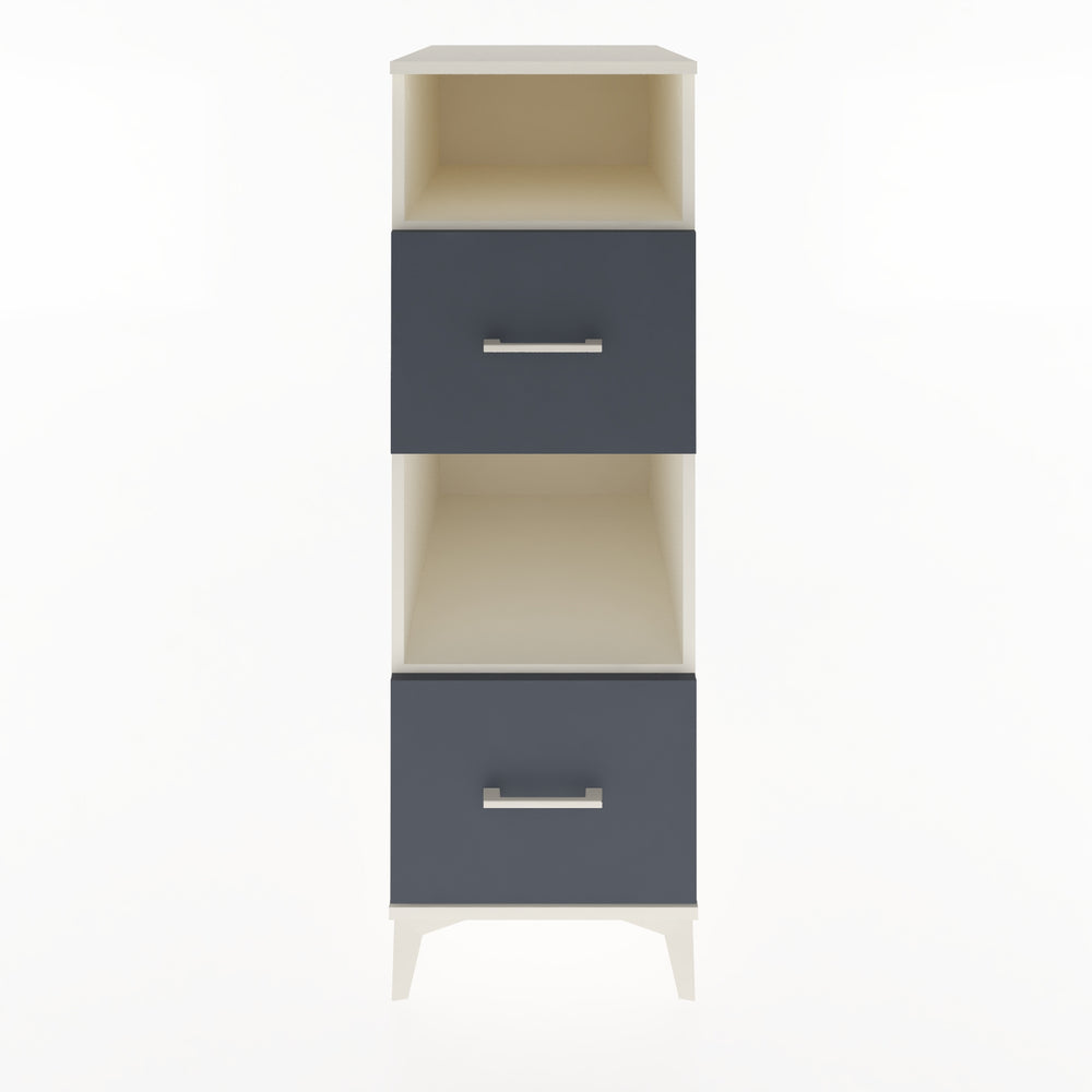 Woodntry Modüler Dolap Aytaşı 44x59x122 cm Çekmeceli ve Raflı CR98-1