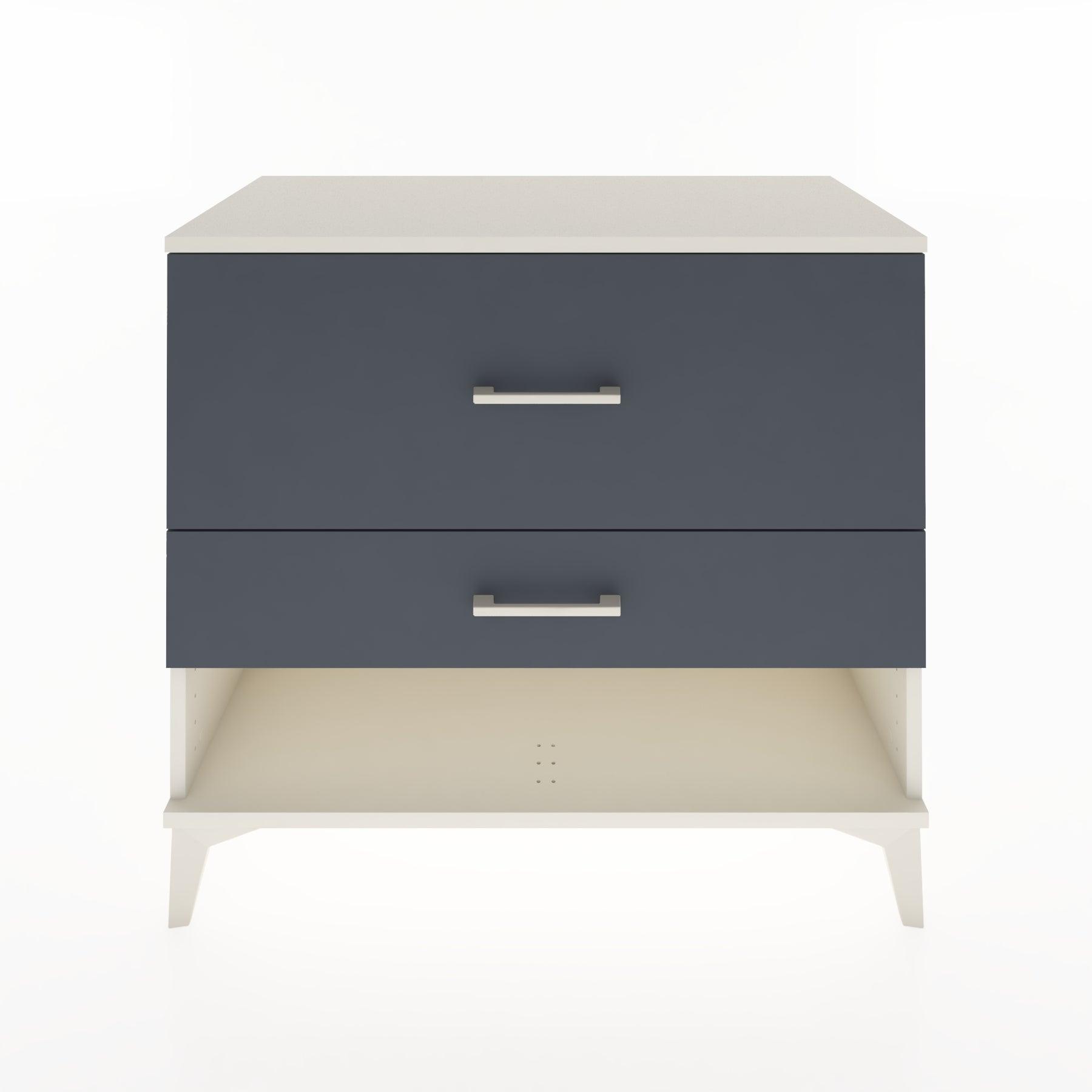 Woodntry Modüler Şifonyer Aytaşı 88x44x68 cm Çekmeceli ve Raflı CR48-1