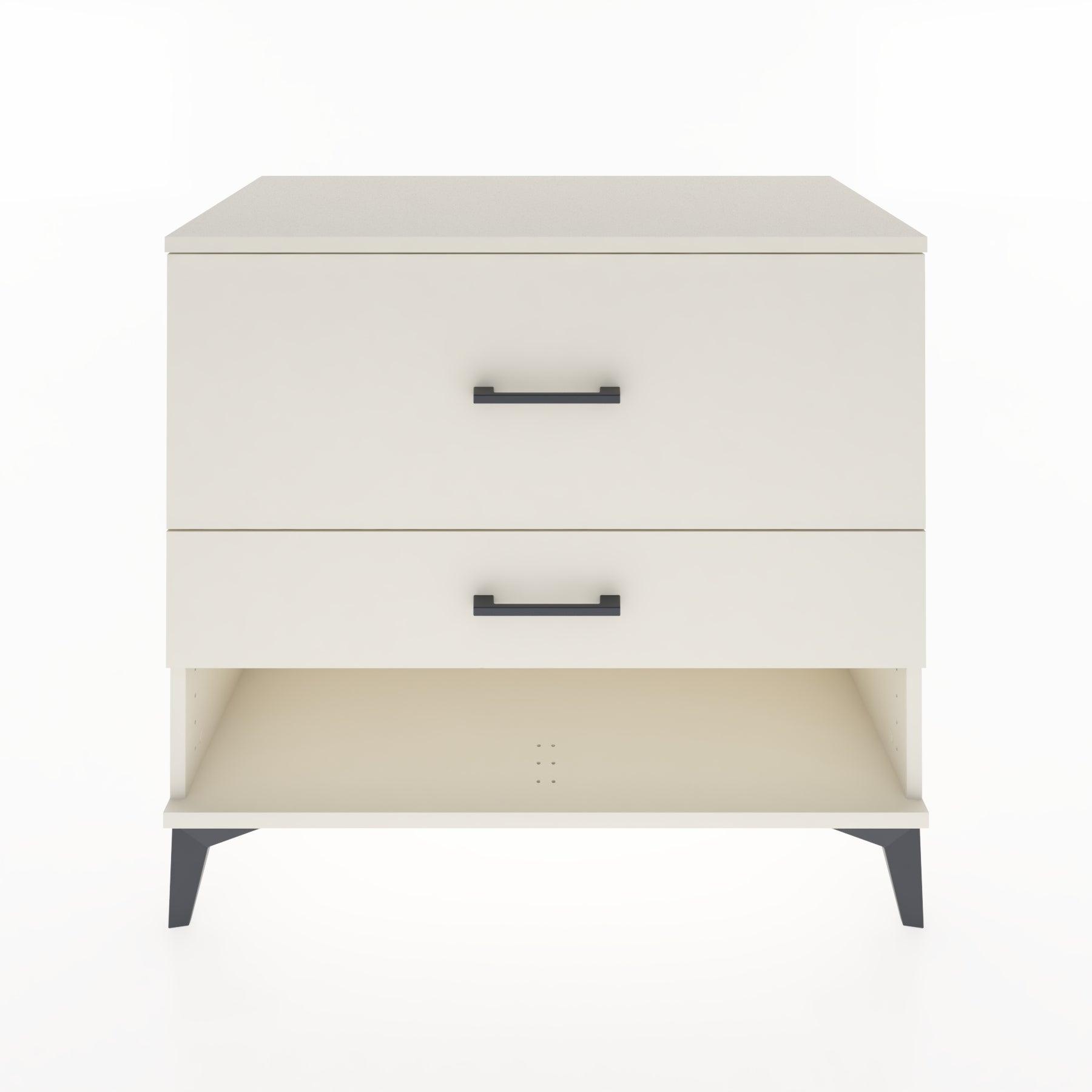 Woodntry Modüler Şifonyer Aytaşı 88x44x68 cm Çekmeceli ve Raflı CR48-1