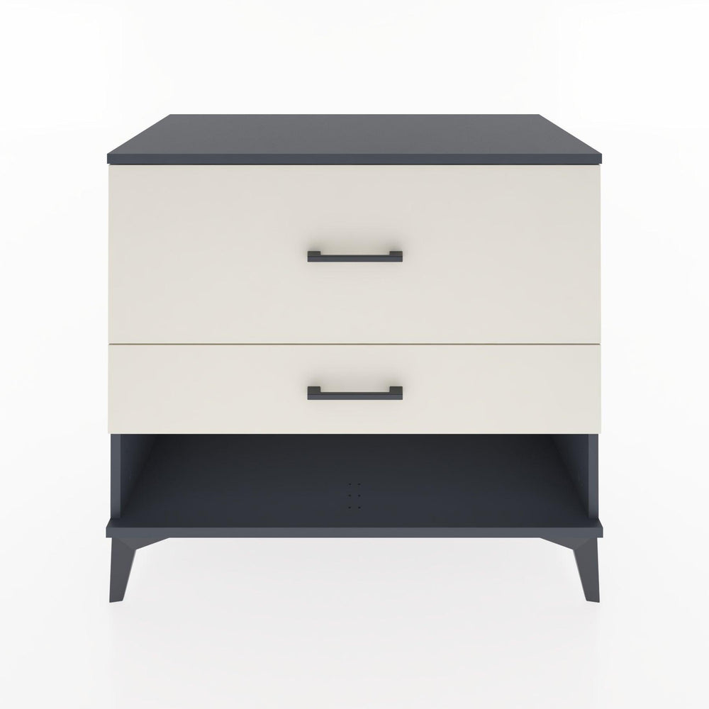 Woodntry Modular Dresser Anthracite 88x44x68 cm with Drawers and Shelves CR48-2