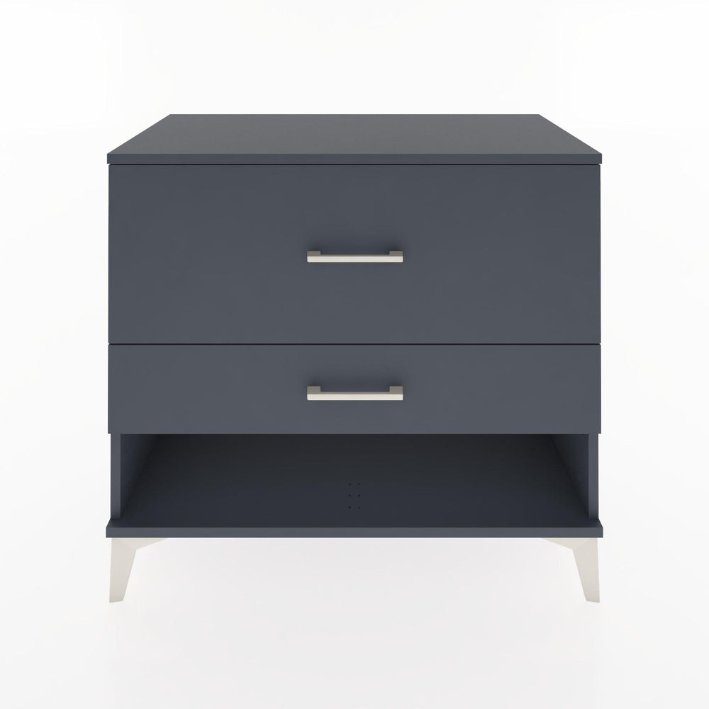 Woodntry Modular Dresser Anthracite 88x44x68 cm with Drawers and Shelves CR48-2