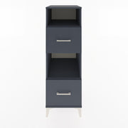 Woodntry Modular Cabinet Anthracite 44x30x122 cm with Drawers and Shelves CR98-2