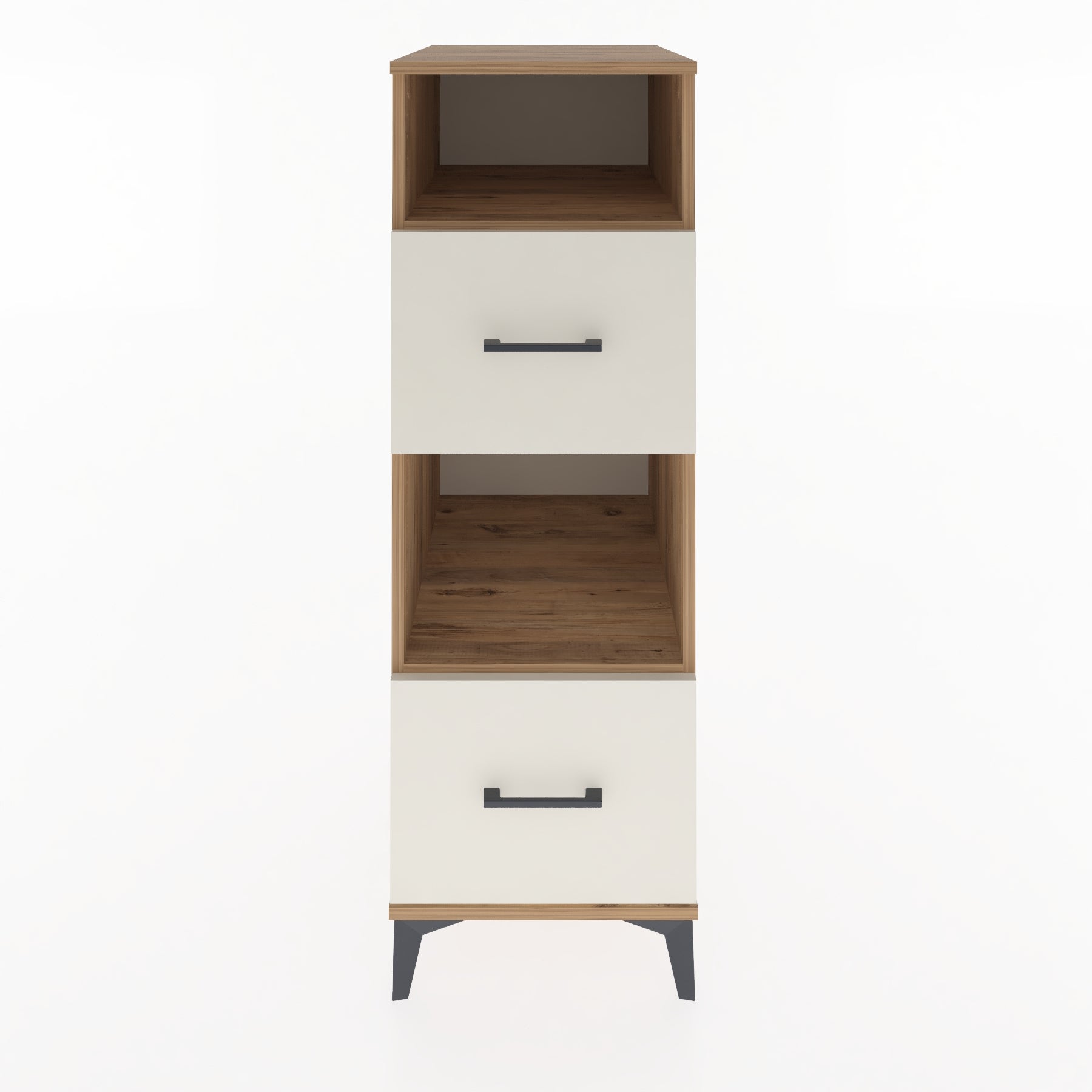 Woodntry Modular Cabinet Pine 44x59x122 cm with Drawers and Shelves CR98-3