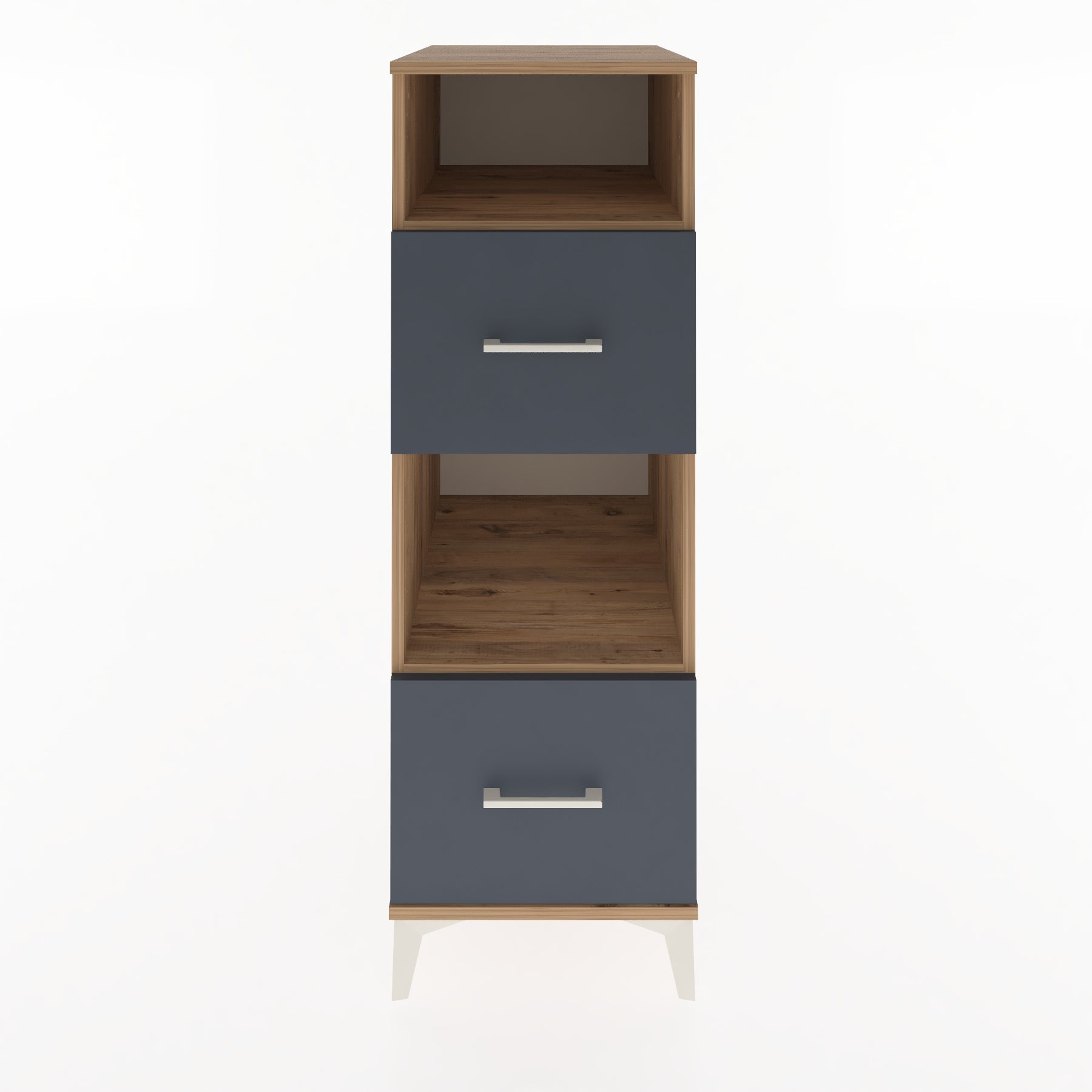 Woodntry Modular Cabinet Pine 44x59x122 cm with Drawers and Shelves CR98-3