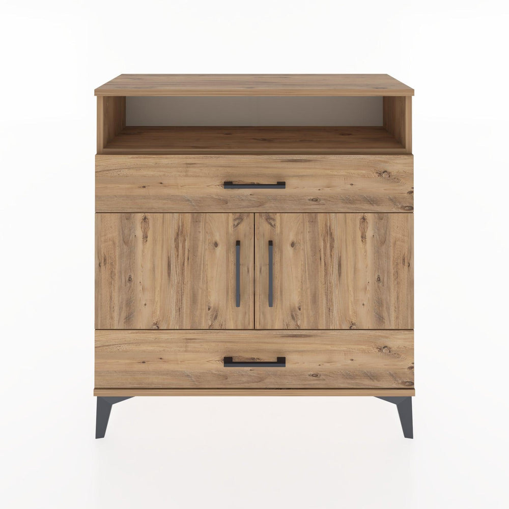 Woodntry Modüler Şifonyer Çam 88x30x84 cm Fonksiyonel F48-3