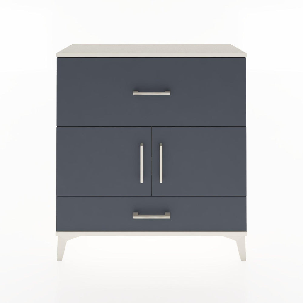 Woodntry Modular Dresser Moonstone 88x30x84 cm with Cover and Drawer KC49-1