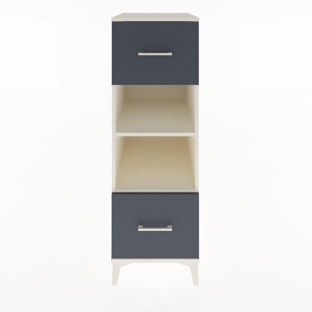 Woodntry Modular Cabinet Moonstone 44x30x122 cm with Drawers and Shelves CR99-1