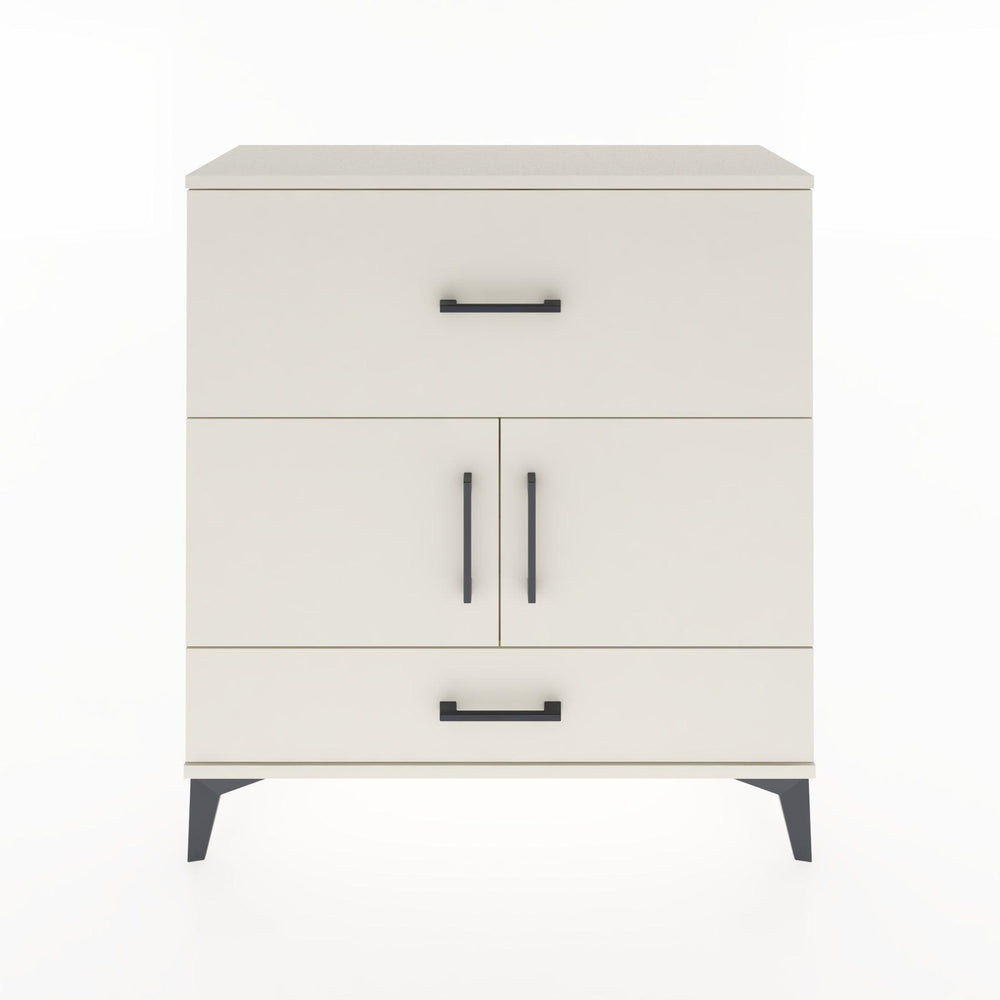 Woodntry Modular Dresser Moonstone 88x30x84 cm with Cover and Drawer KC49-1