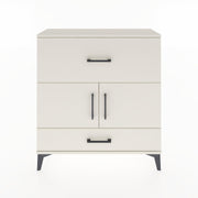 Woodntry Modular Dresser Moonstone 88x30x84 cm with Cover and Drawer KC49-1