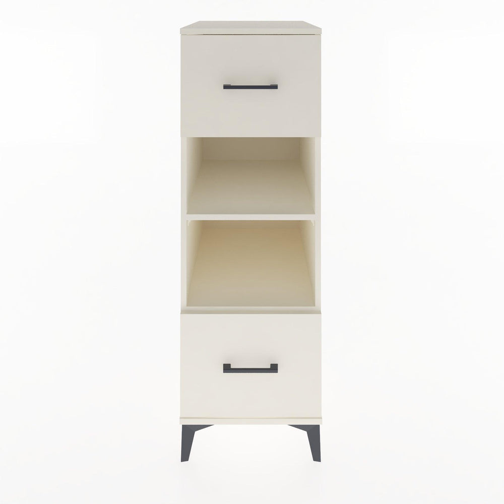 Woodntry Modular Cabinet Moonstone 44x30x122 cm with Drawers and Shelves CR99-1