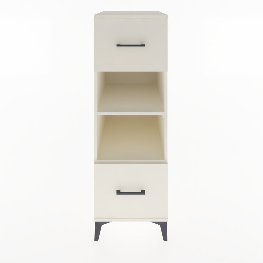 Woodntry Modular Cabinet Moonstone 44x59x122 cm with Drawers and Shelves CR99-1